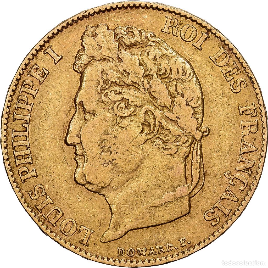 Monedas antiguas de Europa: [#1213928] Francia, Louis-Philippe, 20 Francs, 1834, Paris, Oro, BC+, Gadoury:1031