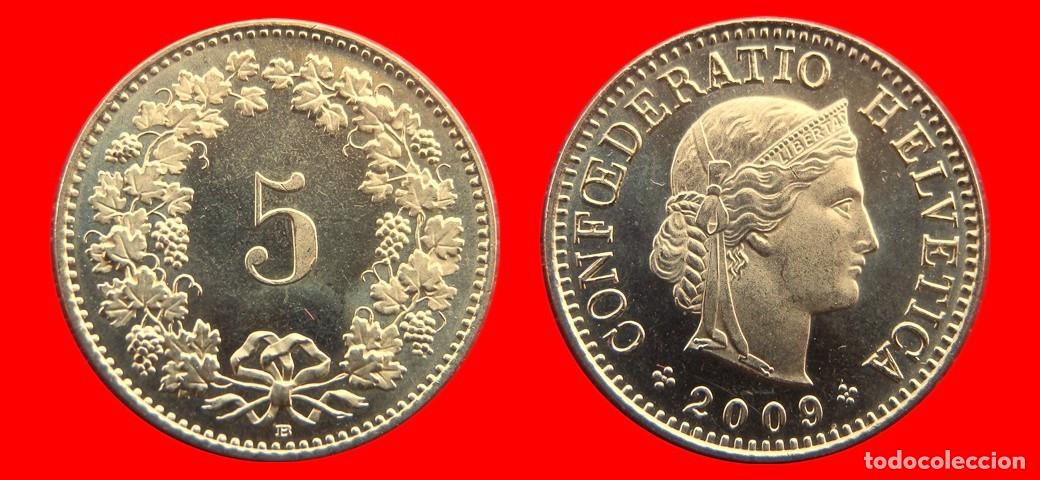 Monedas antiguas de Europa: 5 RAPPEN 2009 SUIZA-143921