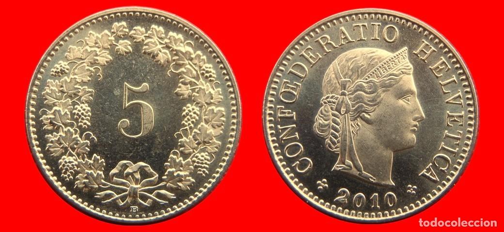 Monedas antiguas de Europa: 5 RAPPEN 2010 SUIZA-143922