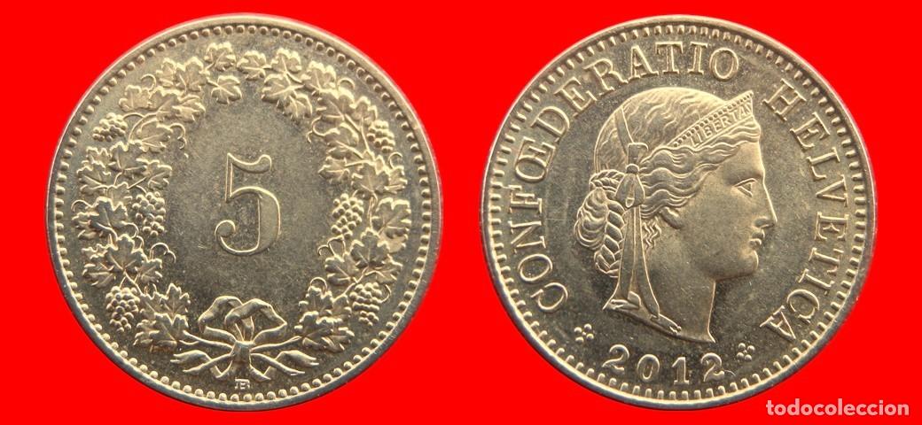 Monedas antiguas de Europa: 5 RAPPEN 2012 SUIZA-143924