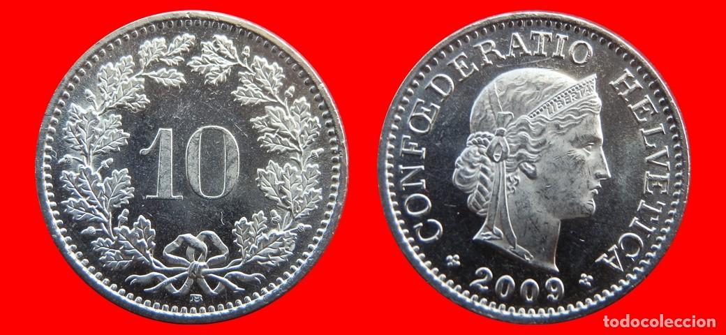 Monedas antiguas de Europa: 10 RAPPEN 2009 SUIZA-143938