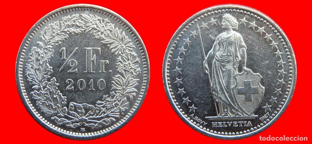 Monedas antiguas de Europa: 1/2 FRANCO 2010 SUIZA-143972