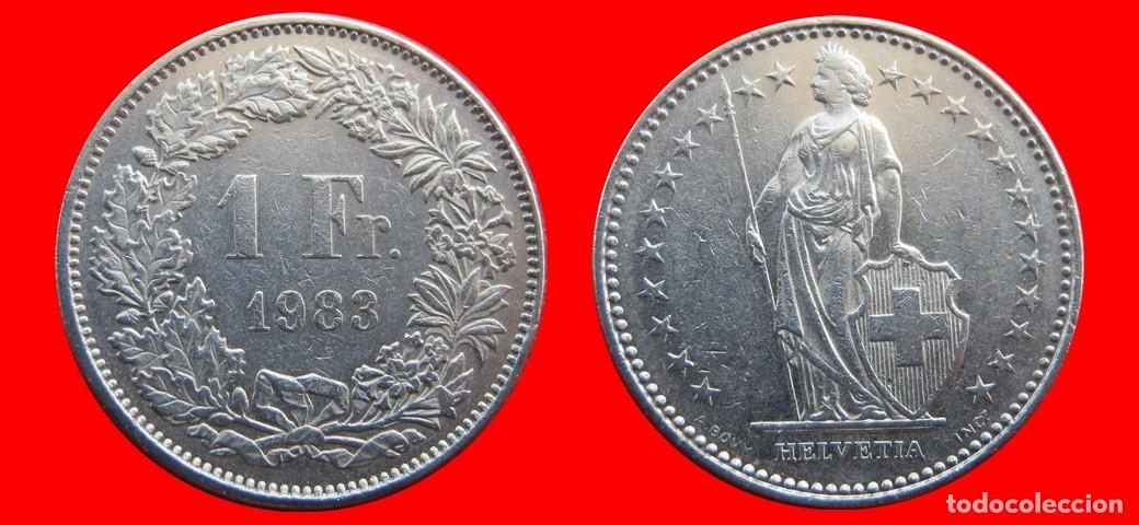 Monedas antiguas de Europa: 1 FRANCO 1983 SUIZA-143974