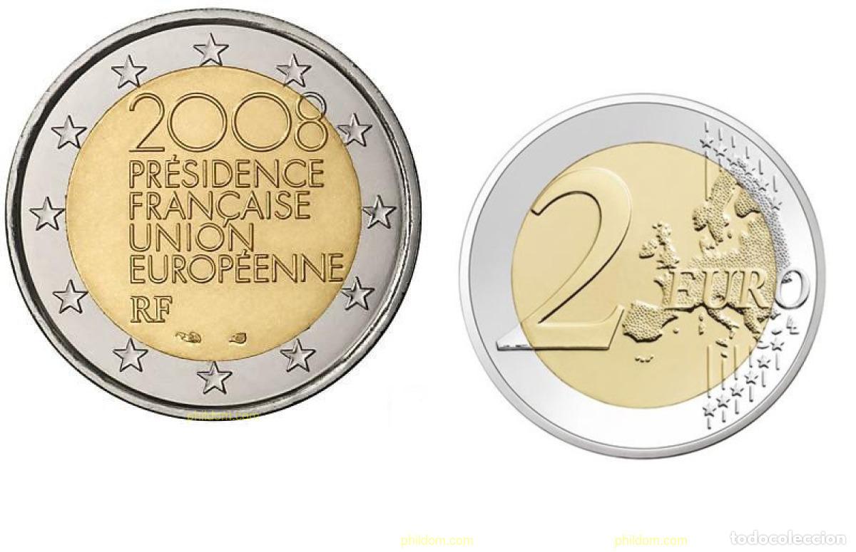 Monedas antiguas de Europa: 3403 FRANCIA 2008 2 EUROS 2008 PRESIDENCIA UE FRANCIA