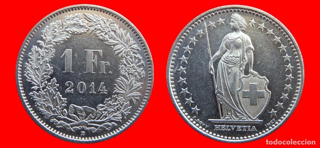 Monedas antiguas de Europa: 1 FRANCO 2014 SUIZA-143981