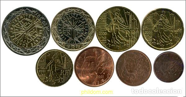 Monedas antiguas de Europa: 3390 FRANCIA 1999 TIRA EUROS 1999- 2002 FRANCIA