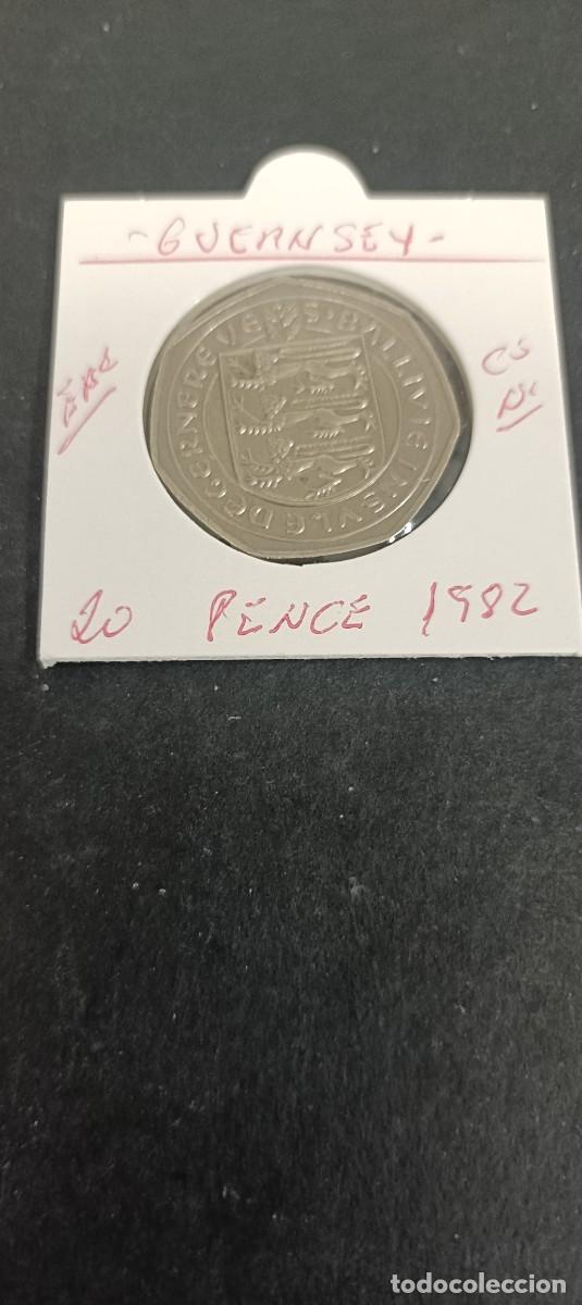 Monedas antiguas de Europa: GUERNSEY 50 PENCE 1982 EBC KM=34 (CUPRONIQUEL)