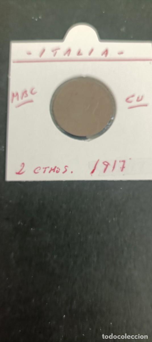 Monedas antiguas de Europa: ITALIA 2 CENTESIMI 1917 MBC KM=41 (BRONCE)