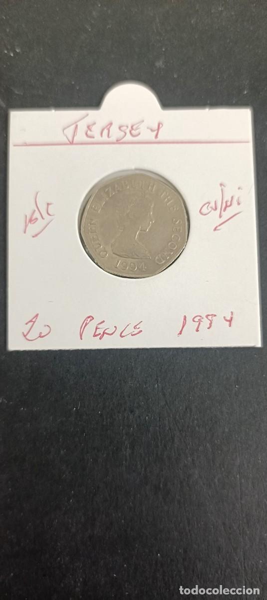 Monedas antiguas de Europa: JERSEY 20 PENCE 1994 BC KM=66 (CUPRONIQUEL)