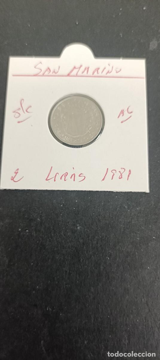 Monedas antiguas de Europa: SAN MARINO 2 LIRAS 1981 S/C KM=117 (ALUMINIO)