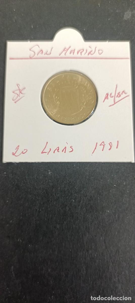 Monedas antiguas de Europa: SAN MARINO 20 LIRAS 1981 S/C KM=120 (ALUMINIO-BRONCE)