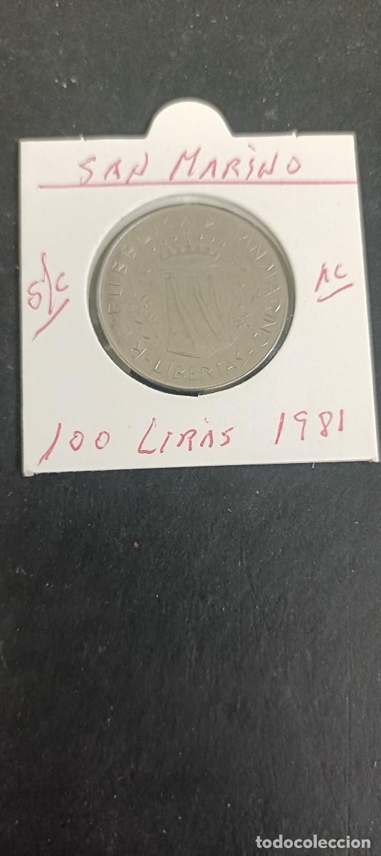 Monedas antiguas de Europa: SAN MARINO 100 LIRAS 1981 S/C KM=122 (ACERO)