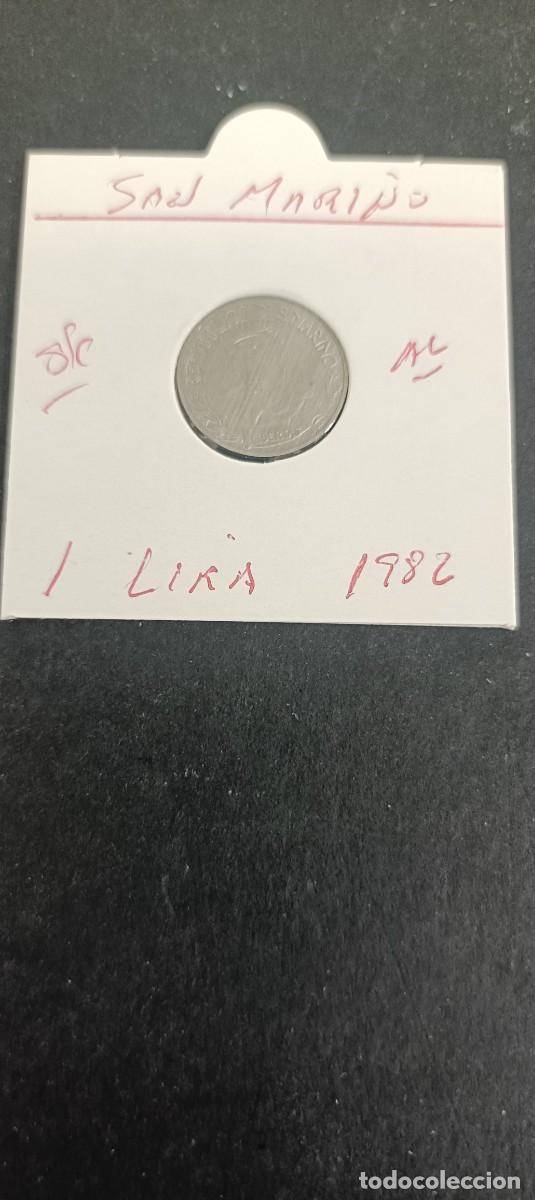 Monedas antiguas de Europa: SAN MARINO 1 LIRA 1982 S/C KM=131 (ALUMINIO)