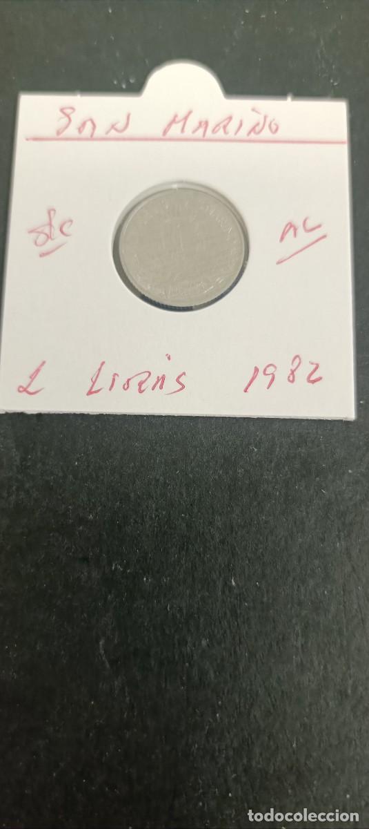 Monedas antiguas de Europa: SAN MARINO 2 LIRAS 1982 S/C KM=132 (ALUMINIO)