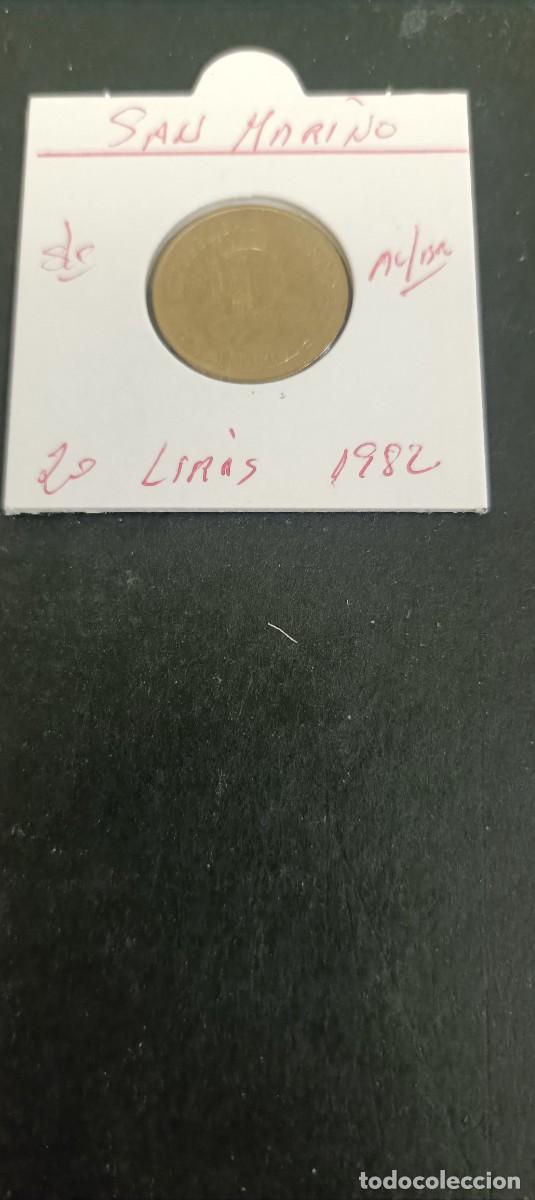 Monedas antiguas de Europa: SAN MARINO 20 LIRAS 1982 S/C KM=135 (ALUMINIO-BRONCE)