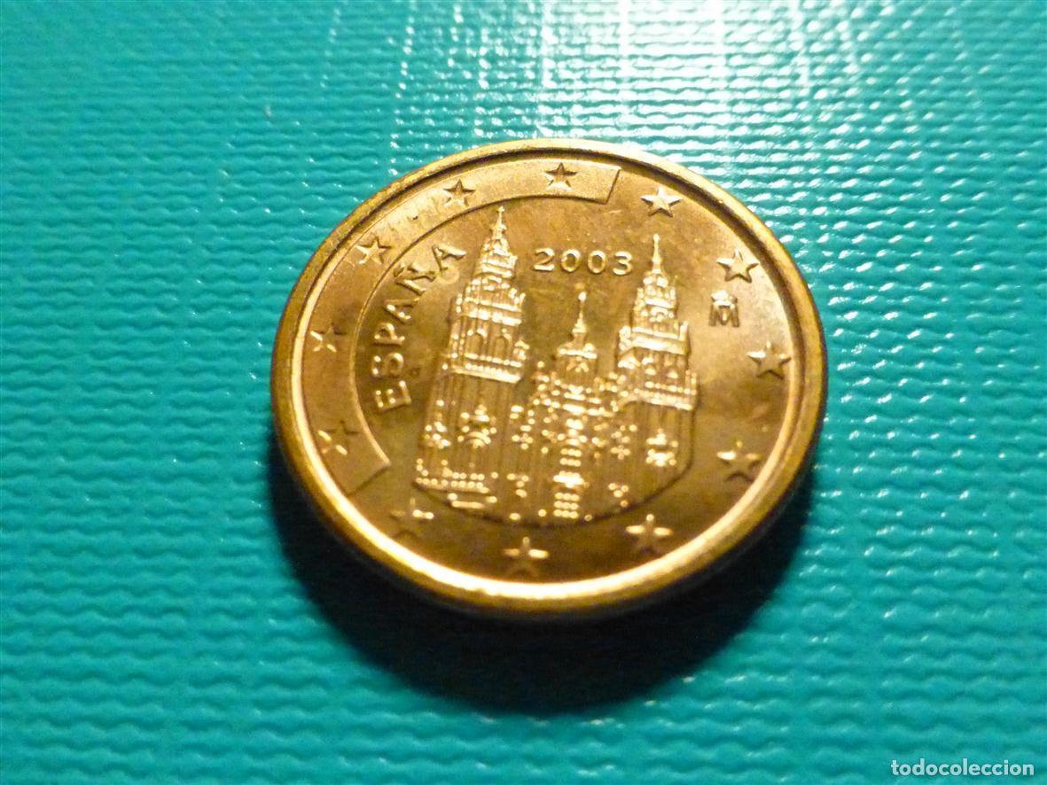 Monedas antiguas de Europa: Moneda 1 C&eacute;ntimo de Euro CTS. &euro; - Acero tratado simulando un falso cobre - A&ntilde;o 2003 - Espa&ntilde;a
