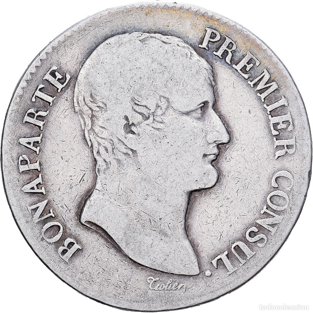 Monedas antiguas de Europa: [#1202839] Francia, 5 Francs, An XI, Paris, Plata, BC+, KM:650.1