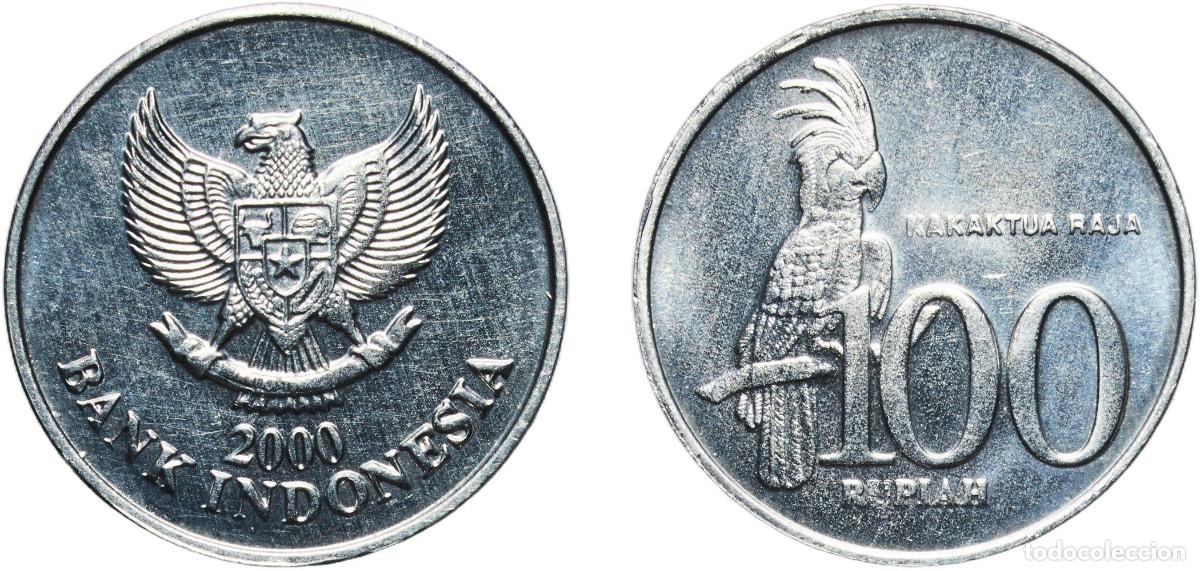 Monedas antiguas de Europa: Indonesia Republic 2000 100 Rupiah Aluminium Perum Peruri Mint 1.81g UNC KM 61 Sch&ouml;n 51