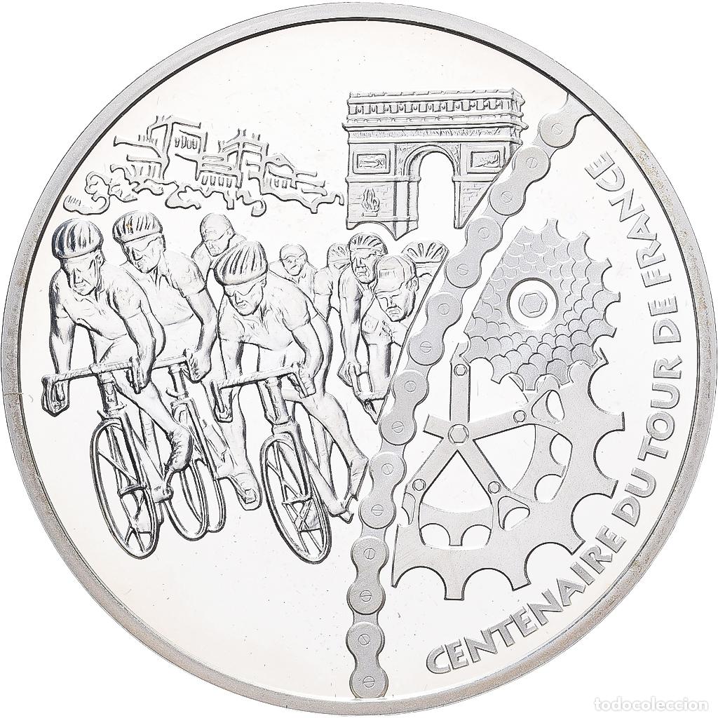 Monedas antiguas de Europa: [#1202830] Francia, 1-1/2 Euro, 2003, Paris, Plata, EBC+, KM:1322