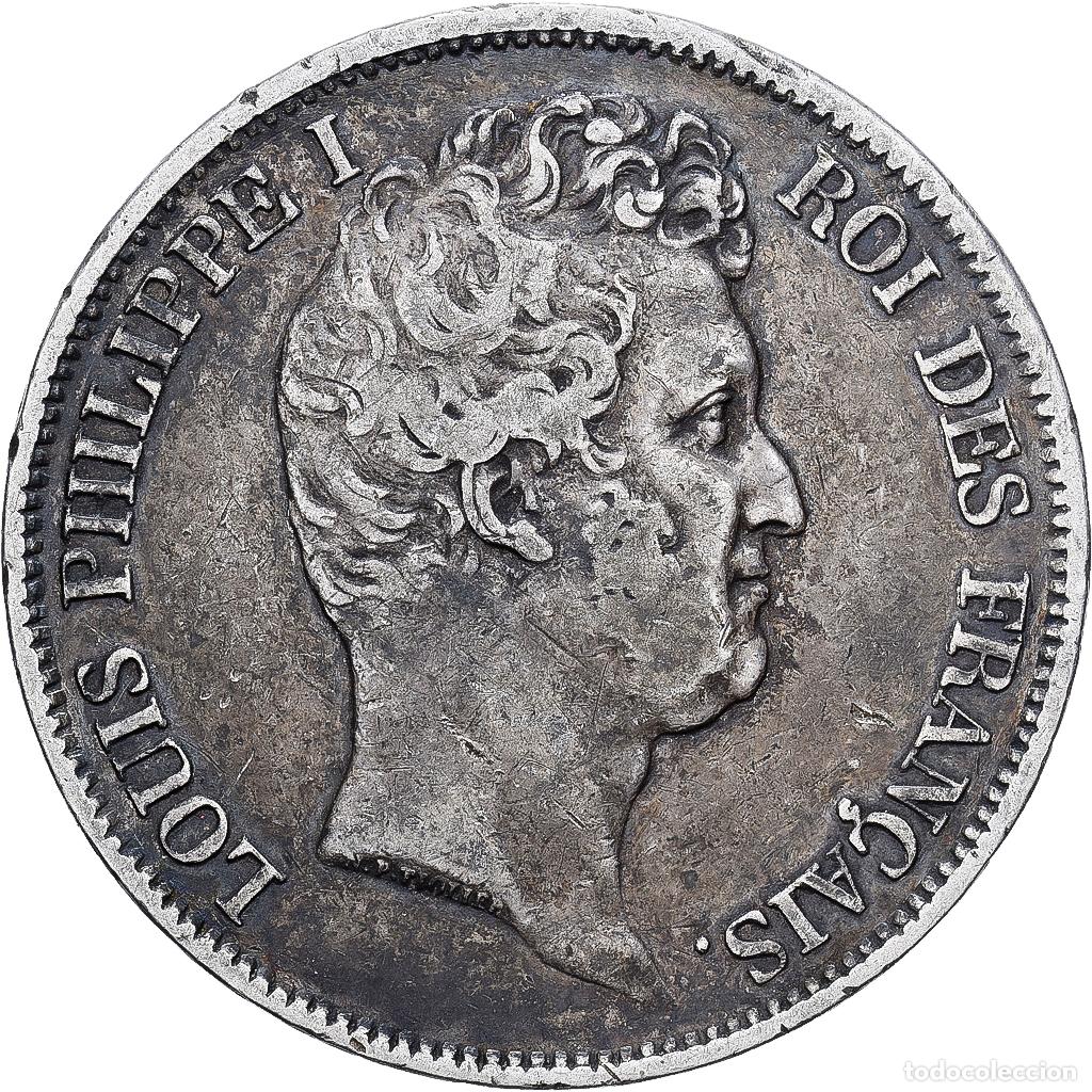 Monedas antiguas de Europa: [#1117834] Francia, 5 Francs, Louis-Philippe, 1831, Lille, Plata, MBC, Gadoury:676