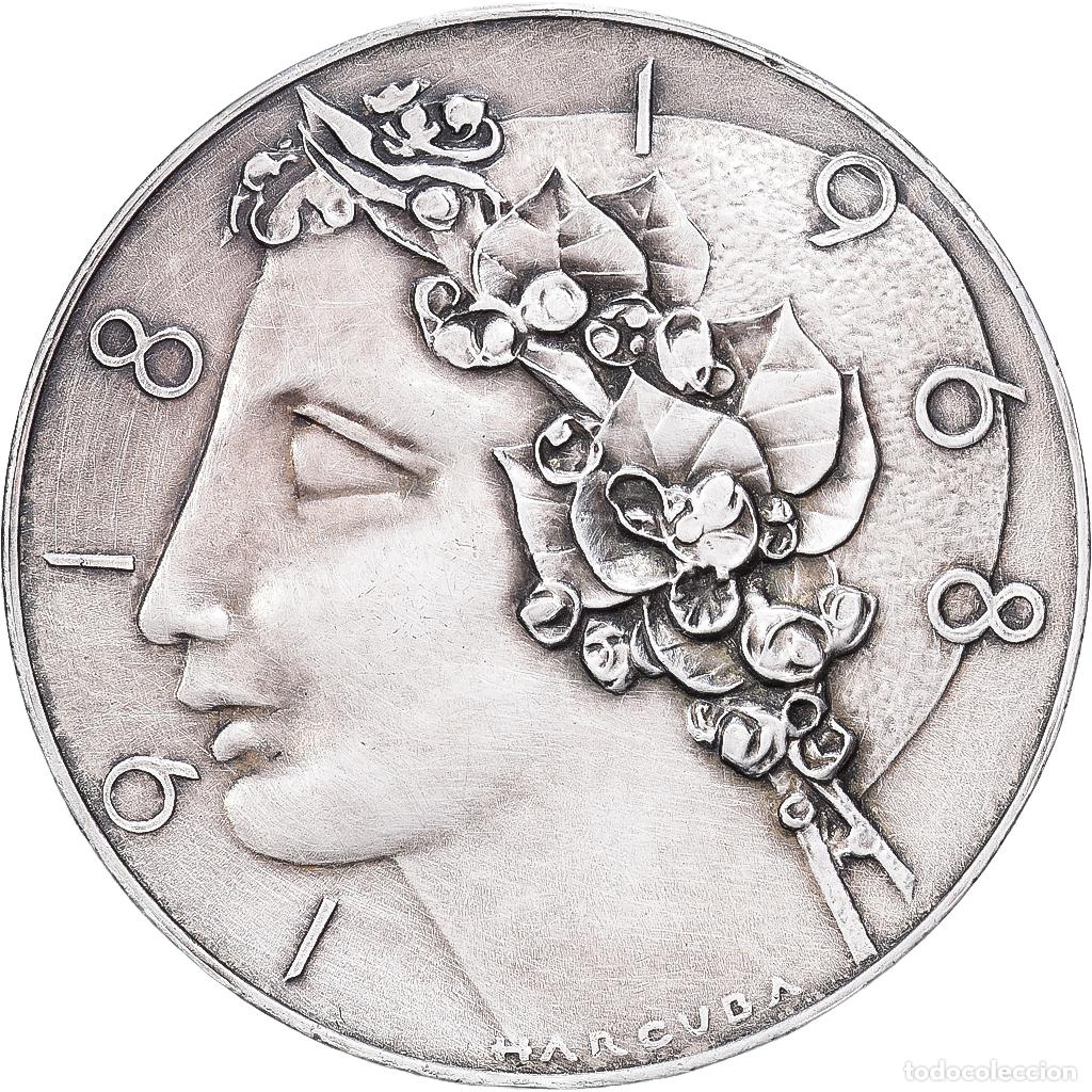 Monedas antiguas de Europa: [#1213977] Checoslovaquia, 50 Korun, 1968, Plata, MBC, KM:65