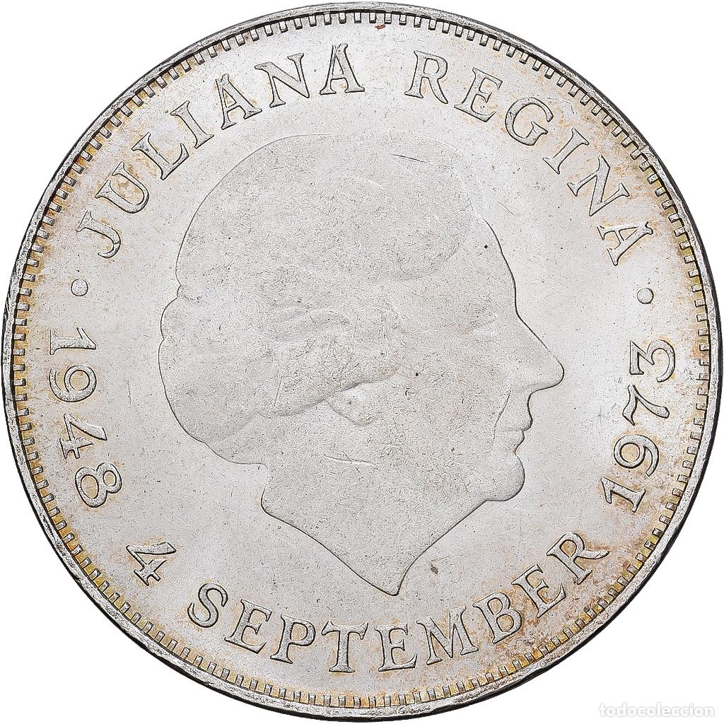 Monedas antiguas de Europa: [#1213949] Pa&iacute;ses Bajos, Juliana, 10 Gulden, 1973, Utrecht, Plata, EBC+, KM:196
