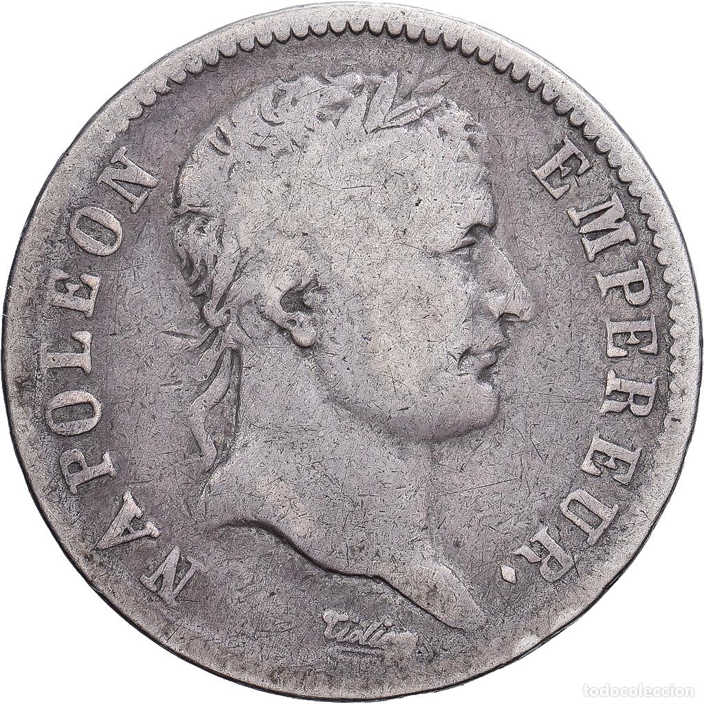 Monedas antiguas de Europa: [#1202894] Francia, Franc, Napol&eacute;on I, 1811, Paris, Plata, BC+, KM:692.1