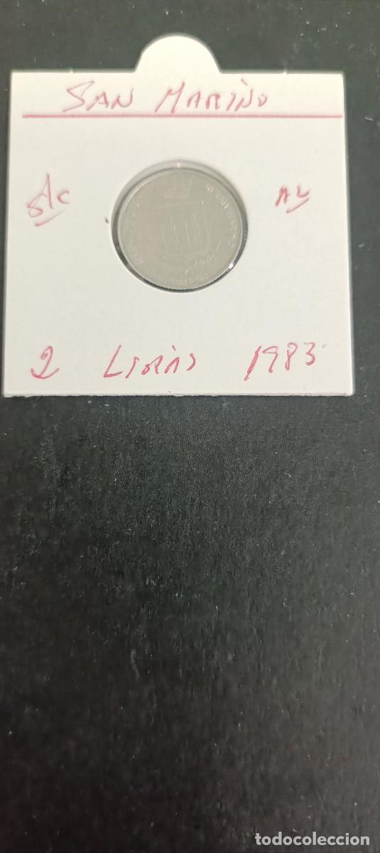 Monedas antiguas de Europa: SAN MARINO 2 LIRAS 1983 S/C KM=146 (ALUMINIO)