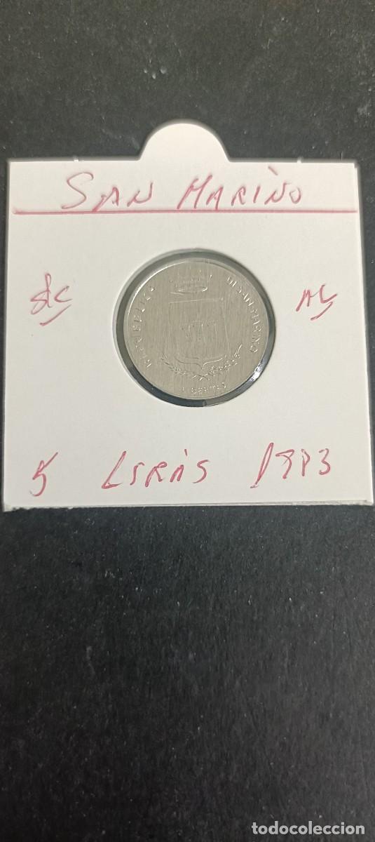 Monedas antiguas de Europa: SAN MARINO 5 LIRAS 1983 S/C KM=147 (ALUMINIO)
