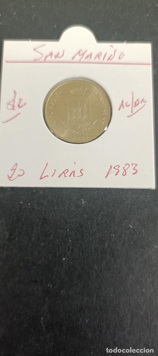 Monedas antiguas de Europa: SAN MARINO 20 LIRAS 1983 S/C KM=149 (ALUMINIO-BRONCE)