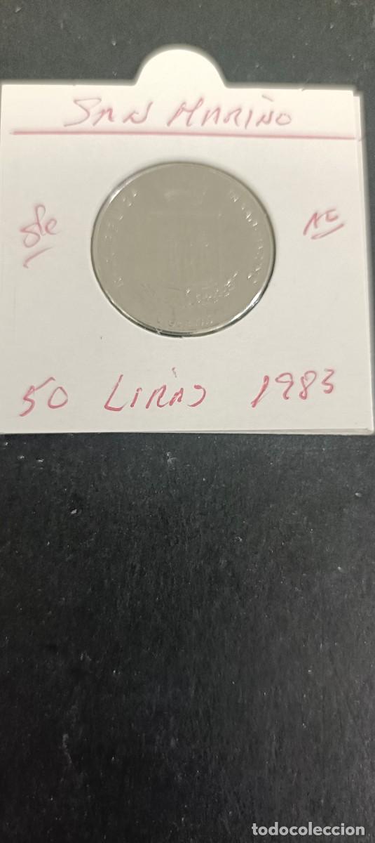 Monedas antiguas de Europa: SAN MARINO 50 LIRAS 1983 S/C KM=150 (ACERO)