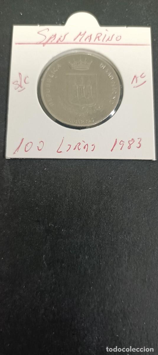 Monedas antiguas de Europa: SAN MARINO 100 LIRAS 1983 S/C KM=151 (ACERO)