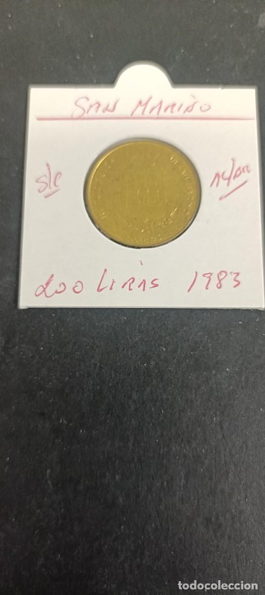 Monedas antiguas de Europa: SAN MARINO 200 LIRAS 1983 S/C KM=152 (ALUMINIO-BRONCE)