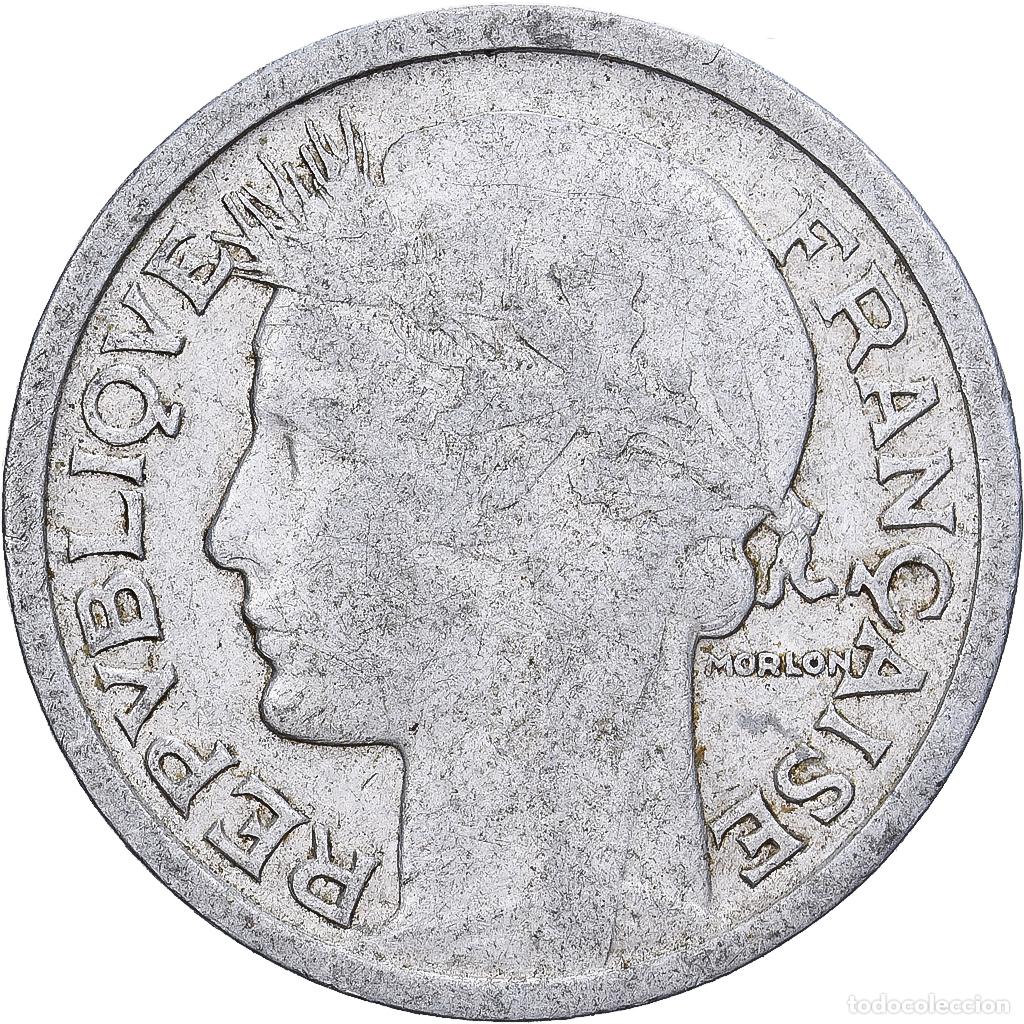 Monedas antiguas de Europa: [#1530009] Francia, 1 Franc, Morlon, 1941, Paris, Aluminio, MBC, KM:885a.1