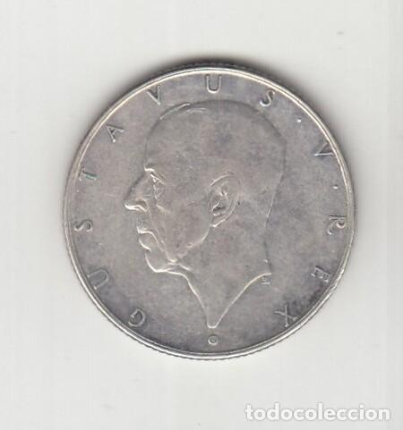 Monedas antiguas de Europa: SUECIA. Moneda de 2 Kr. de Plata 'BARCO' de 1936. MBC.