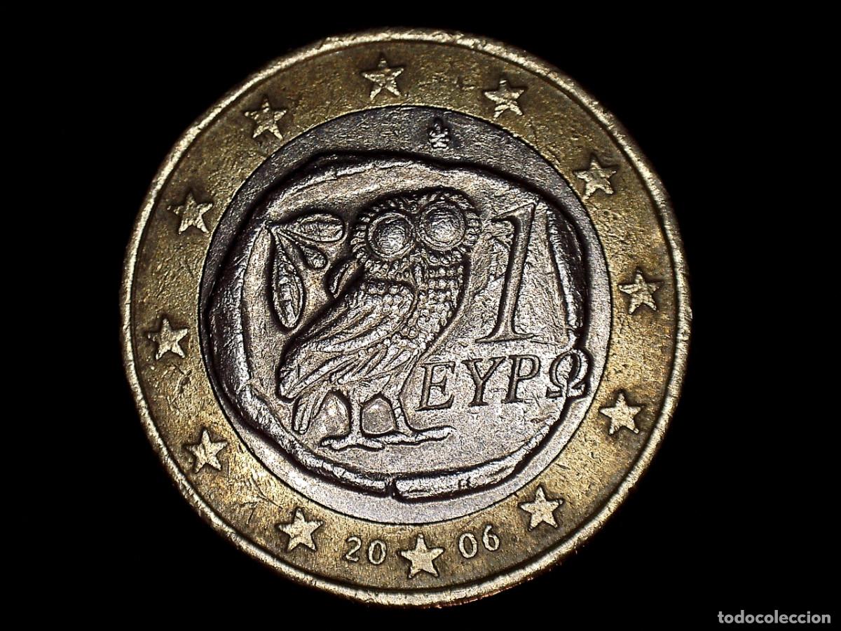Monedas antiguas de Europa: 1 EURO GRECIA 2006 CIRCULADA - MONEDAS USADAS EUROS GREECE