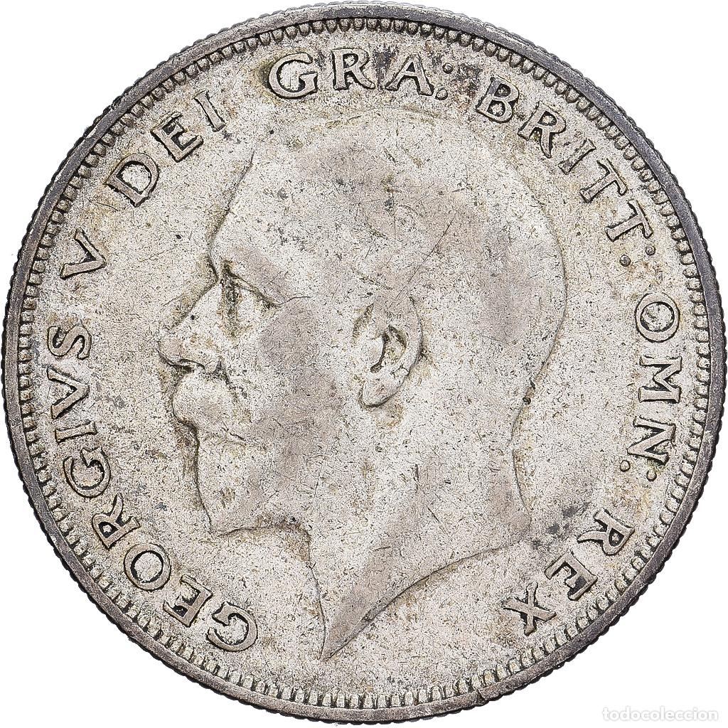 Monedas antiguas de Europa: [#1530003] Gran Breta&ntilde;a, George V, Half crown, 1936, British Royal Mint, Plata, BC+