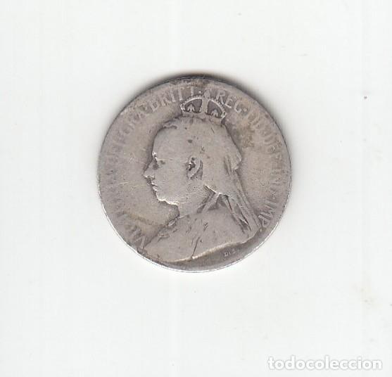 Monedas antiguas de Europa: CHIPRE. Moneda de 9 P. de Plata de 1901. BC.