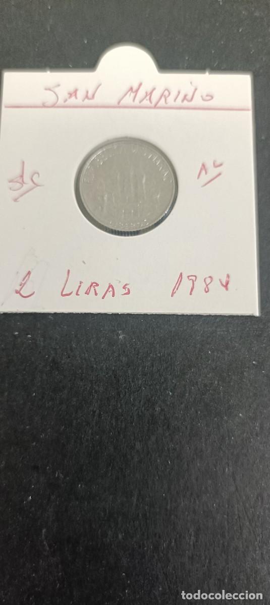 Monedas antiguas de Europa: SAN MARINO 2 LIRAs 1984 S/C KM=160 (ALUMINIO)