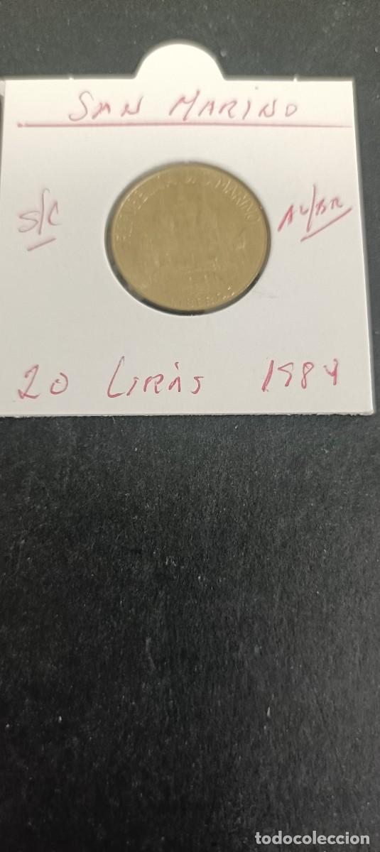 Monedas antiguas de Europa: SAN MARINO 20 LIRAS 1984 S/C KM=163 (ALUMINIO-BRONCE)