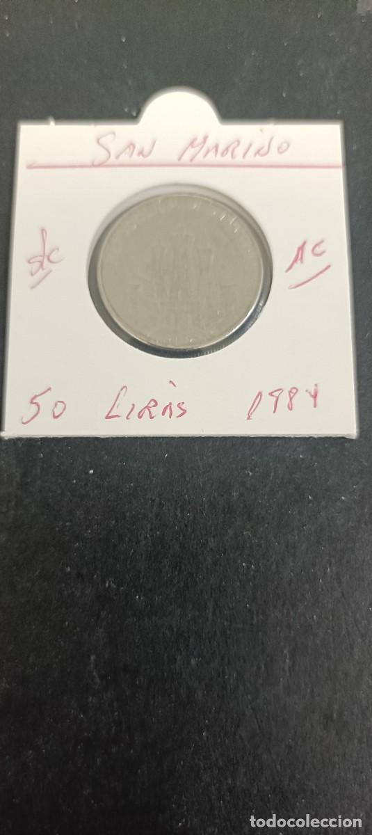 Monedas antiguas de Europa: SAN MARINO 50 LIRAS 1984 S/C KM=164 (ACERO)