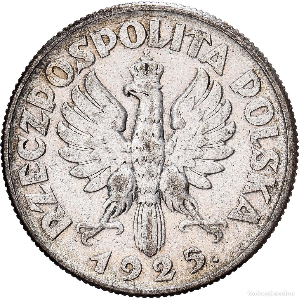 Monedas antiguas de Europa: [#1530045] Polonia, 2 Zlote, 1925, London, Plata, BC+, KM:16