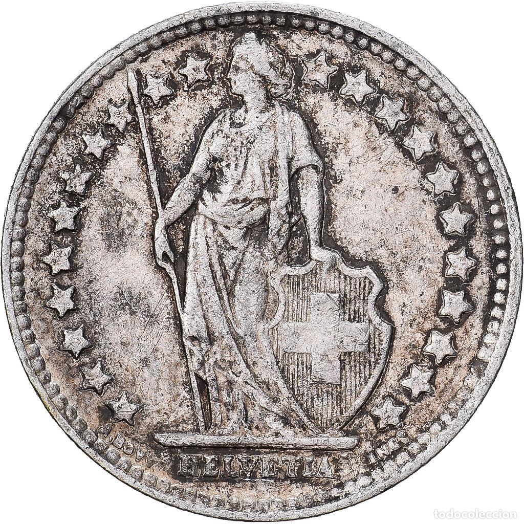 Monedas antiguas de Europa: [#1513136] Suiza, 1/2 Franc, 1942, Bern, Plata, BC+, KM:23