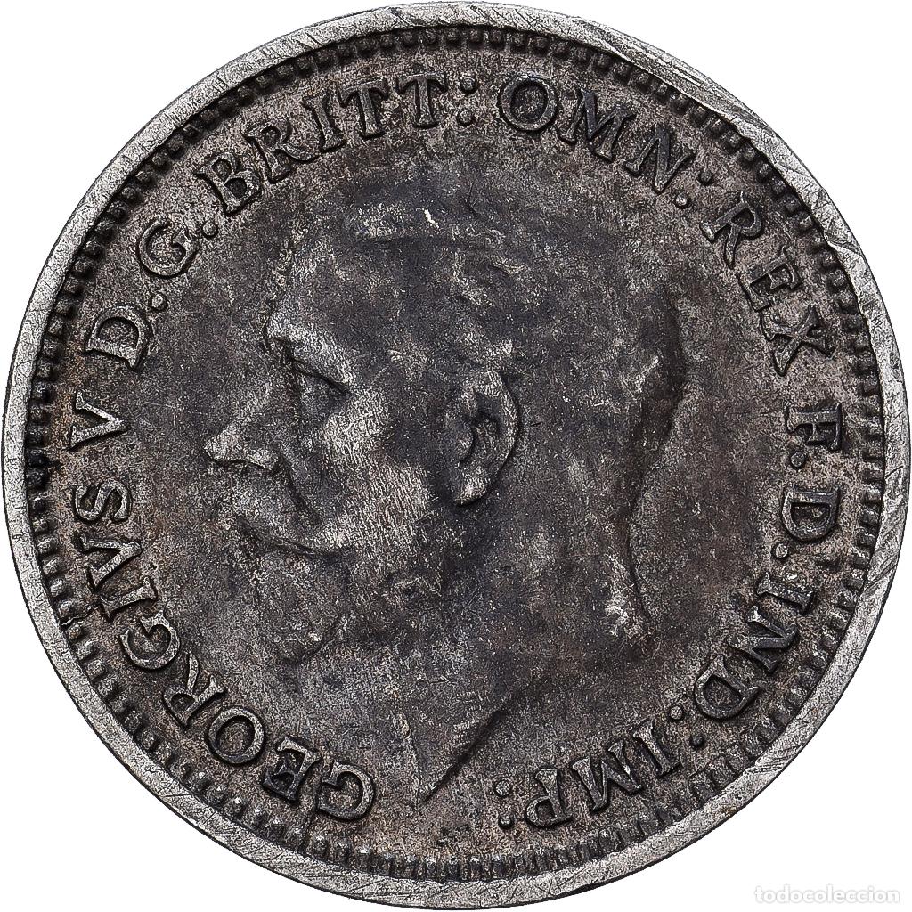 Monedas antiguas de Europa: [#1513142] Gran Breta&ntilde;a, George V, 3 Pence, 1935, British Royal Mint, Plata, MBC, KM:831