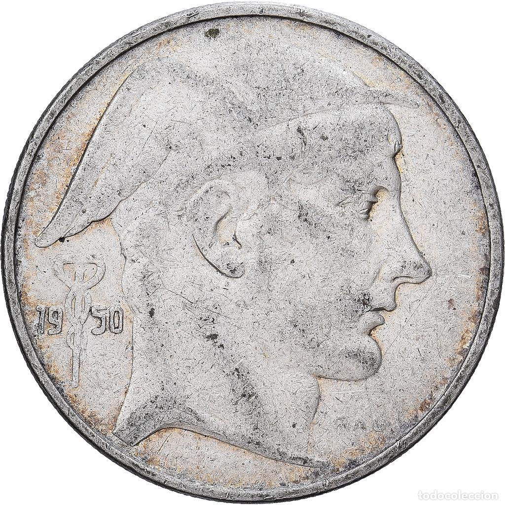 Monedas antiguas de Europa: [#1530060] B&eacute;lgica, 20 Francs, 20 Frank, 1950, Brussels, Plata, BC+, KM:140.2