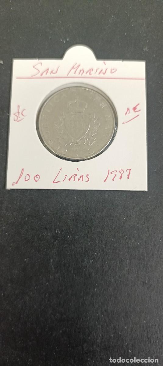 Monedas antiguas de Europa: SAN MARINO 100 LIRAS 1987 S/C KM=207 (ACERO)