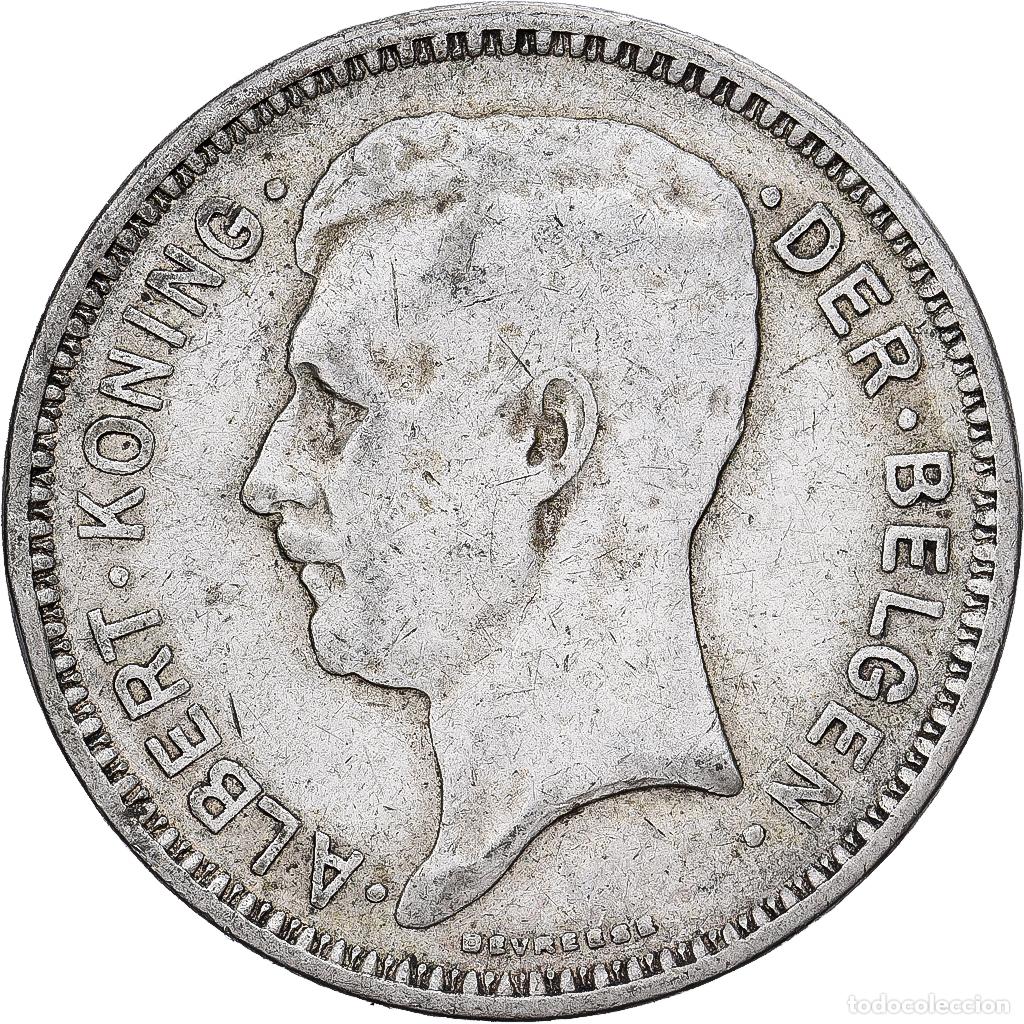 Monedas antiguas de Europa: [#1530068] B&eacute;lgica, 20 Francs, 20 Frank, 1934, Brussels, Plata, MBC+, KM:104.1