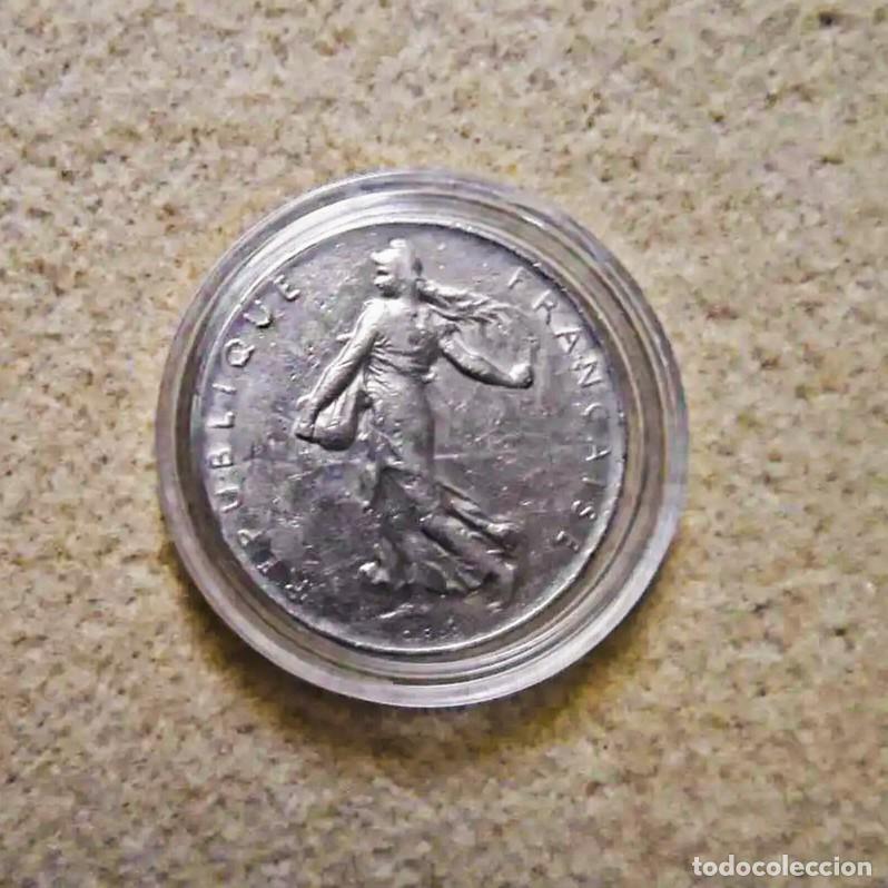 Monnaies anciennes de Europe: 1 FRANCO DE NIQUEL DE LA REPUBLICA FRANCESA. FRANCIA. A&Ntilde;O 1976. B.C.