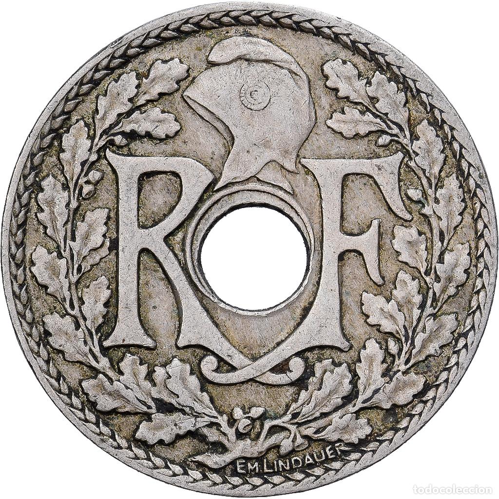 Monedas antiguas de Europa: [#1513158] Francia, 10 Centimes, Lindauer, 1934, Cobre - n&iacute;quel, MBC, Gadoury:286, KM:866a