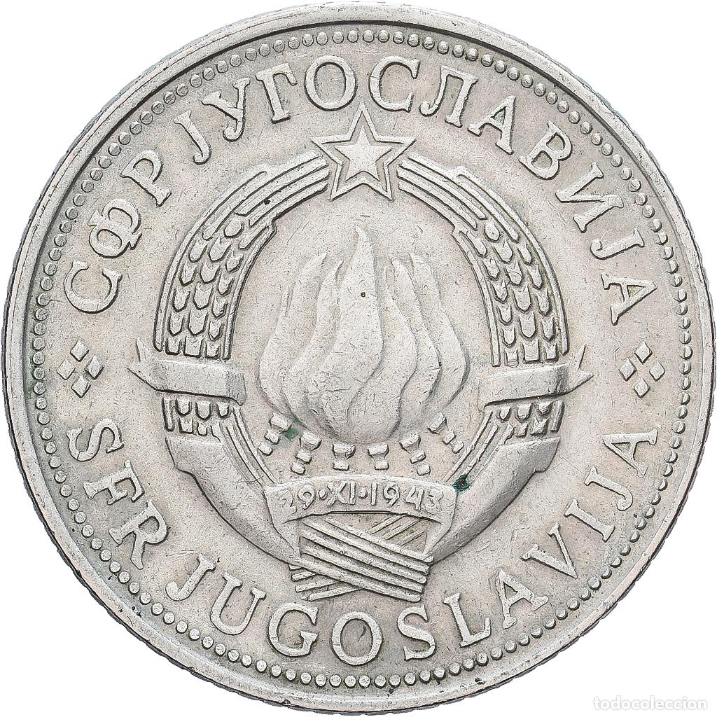 Monedas antiguas de Europa: [#1513203] Yugoslavia, 5 Dinars, 1972, Belgrade, N&iacute;quel, MBC+, KM:58